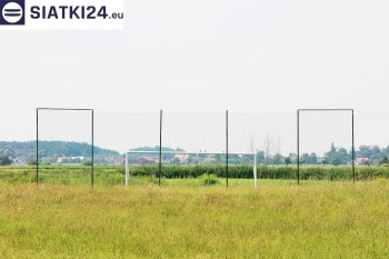 Siatki linowe - Solidne ogrodzenie boiska piłkarskiego siatki linowej